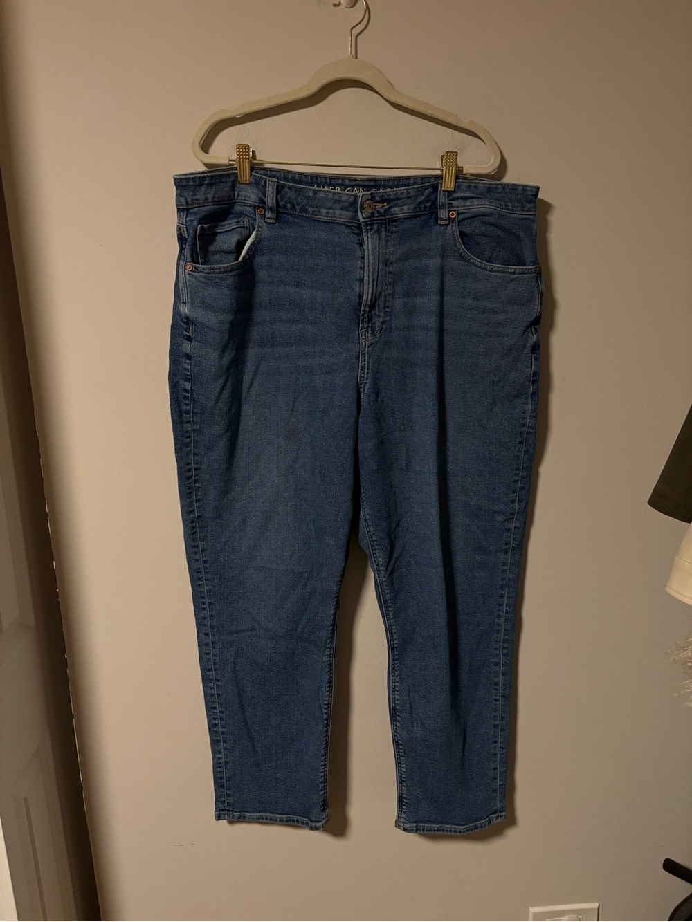 American Eagle Mom Medium Wash Jeans 16
